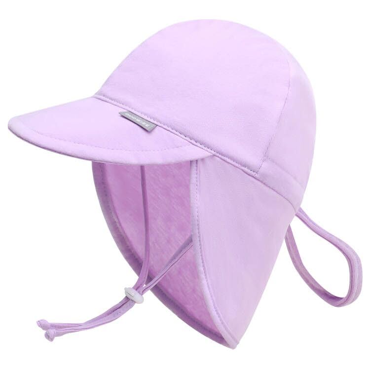 Image of Duoyeree UPF 50+ Baby Sun Hat with Ear and Neck Protection - Toddler Beach Hat for Boys & Girls - Ideal for Summer Fun