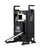 Heat Press Machine with Dual Heated Plates 4 Tons Manual Press with LCD Digital Display Screen