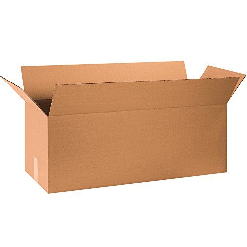 Image of BOX USA Shipping Boxes 32 inchL x 12 inchW x 12 inchH 20-Pack Long Corrugated Boxes for Moving, Shipping, Mailing, Packing, Packaging and Storage