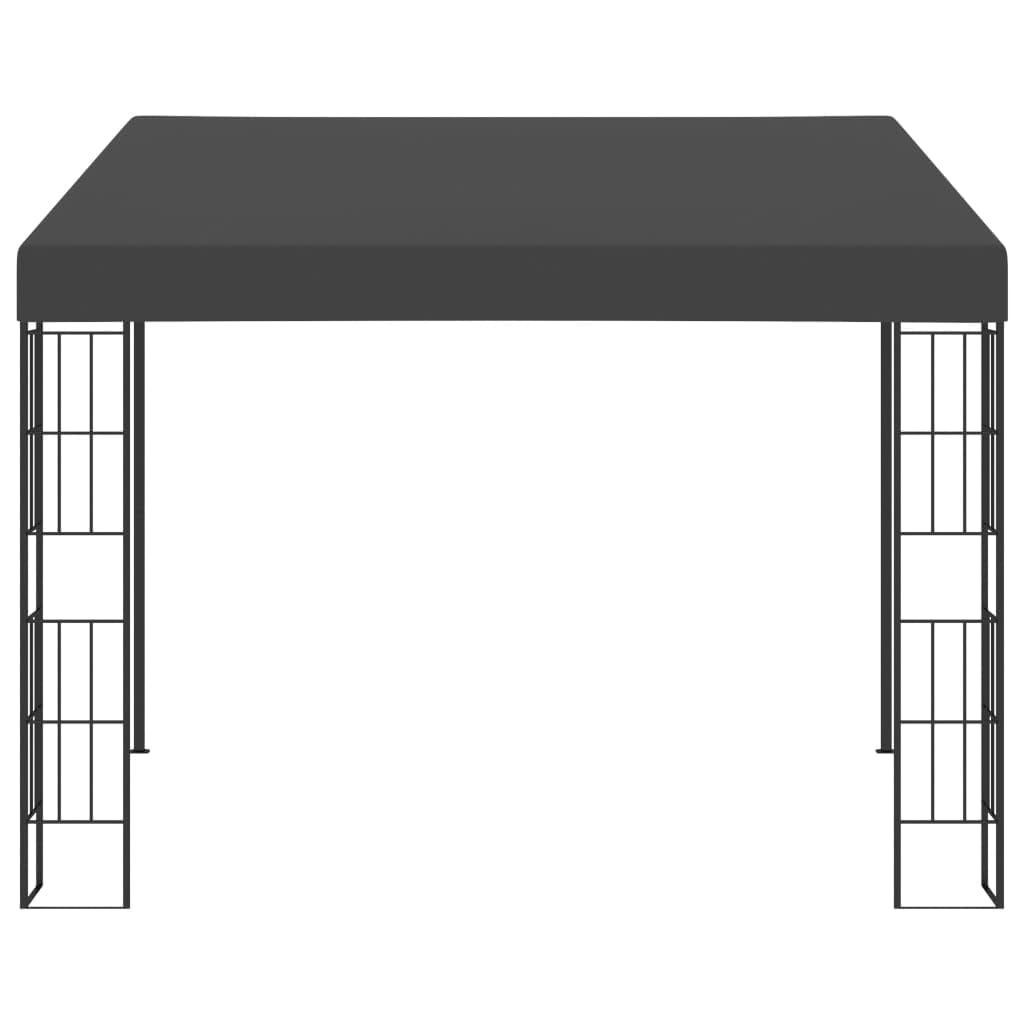 Gazebo A Parete,Tendone Per Esterno,Tende Per Gazebo Esterno Adatto Per Terrazze, Balconi, Piscine, Giardini, Campeggio, Eventi 3x3 M Antracite in Tessuto