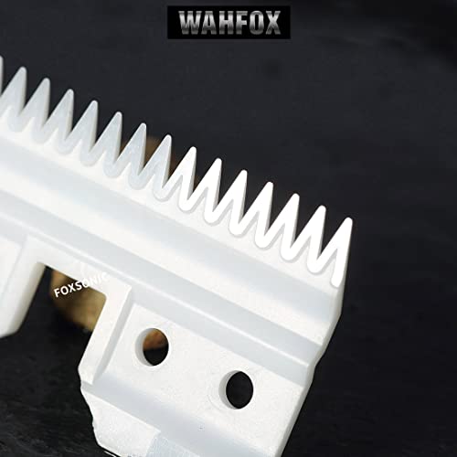 Wahfox 3Pcs Fast Feed Ceramic Blades For Oster Fast Feed Clipper Oster A5 Fast Feed Ceramic Blades Fast Feed Replacement Blade A5 Replacement Blade (3Pcs) #TOP4