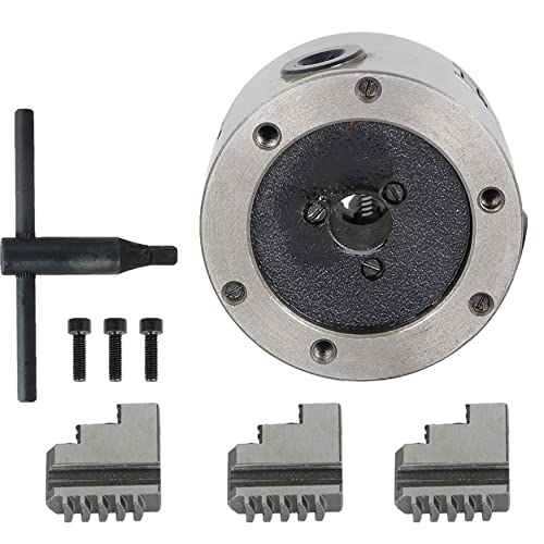 Wflnhb K11-80 3 Inch 3 Jaw Self Centering Lathe Chuck 3" For Cnc Drilling Milling Machine Total 2 Set Of Jaws #TOP5