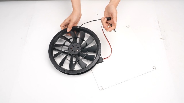 Ventilatore A Pannello Solare | 3000 Giri/min | Per Pollai, Serre E Animali | Con Rete Di Protezione - Foto 9