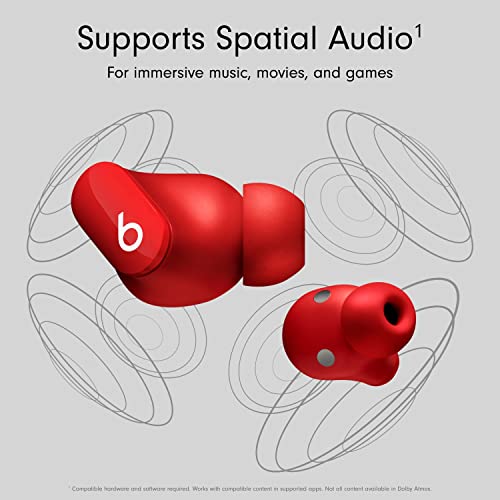 Beats Studio Buds - True Wireless Noise Cancelling Earbuds Red With Applecare+ (2 Years) #TOP1