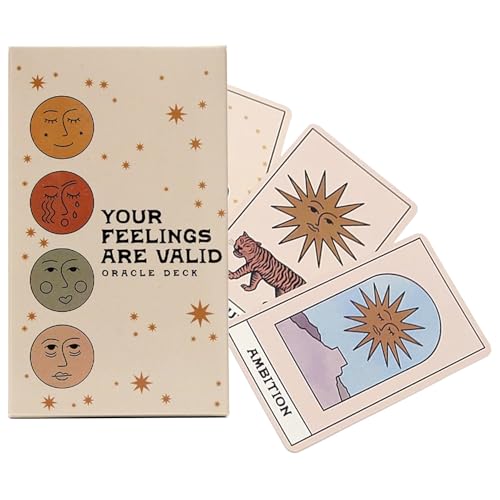 Comfort Oracle Cards Deck: Emotional Growth and Exploration