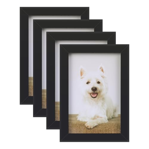 4 Pack Picture Frame 6x4 Photo Frames Tabletop
