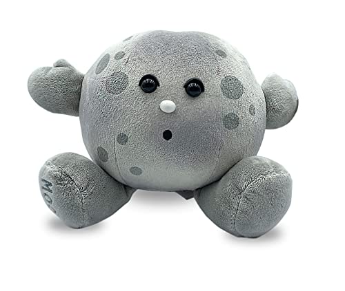 Image of Celestial Buddies Moon Buddy | 8.5" Soft Stuffed Plush, Embroidered Features, Fun Planet Facts Tag for Kids – STEM Learning, Educational Gift, Classroom & Homeschool Science Space Astronomy | 0+
