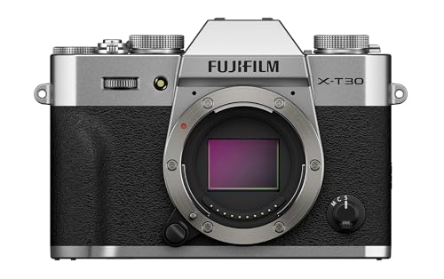 FUJIFILM X-T30 III Mirrorless Camera Body, Silver
