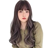 [ブライトララ] ウィッグ ロング フルウィッグ 自然 セミロング ウイッグ ウェーブ グラデーション hf1978-FP