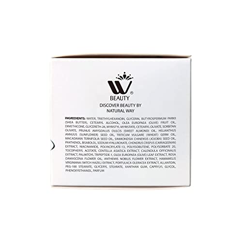 WBM Restoring Night Cream for Face, Anti-Aging Moisturizer with Hydro-Rich Essence. Skin-renewing face cream for a hydrated, youthful look. Size: 1.7 oz