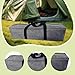 Yiju Camping Equipment Storage Bag with Zipper Waterproof Thickened Tent Pole Bag Handbag for Sleeping Mat Canopy Pole Travelling, 70x20x20 cm
