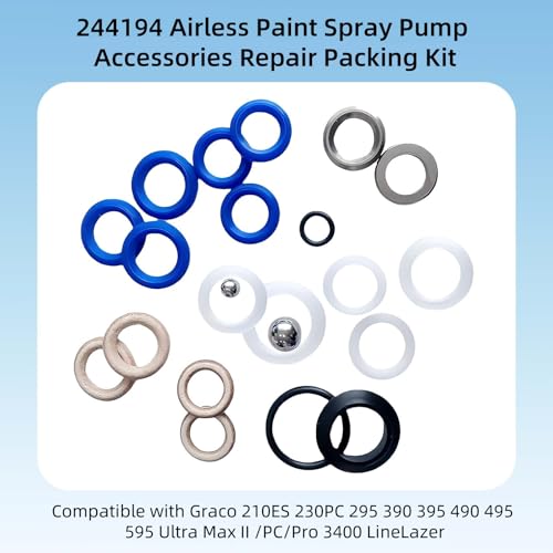 Image of 235014 Prime Spray Valve Drain Valve and 244194 Pump Repair Packing Kit