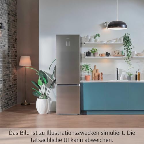 Samsung-Kuhl-Gefrier-Kombination-Kuhlschrank-mit-Gefrierfach-203-cm-390-l-Gesamtvolumen-114-l-Gefrierteil-AI-Energy-Mode-Flaschenregal-Premium-Black-Steel-RL38C602CB1EG | Dealmeister.io Alt tag für bilder post titel