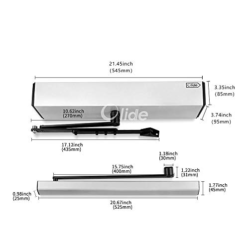 Olideauto Commercial Handicap Door Opener Swing Door For The Disabled With Wired Narrow Rectangle Handicap Push Buttons Olide-515 #TOP3