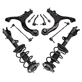 10pcs Front Struts W Coil Spring Lower Control Arms Compatible With Automotive Motorcycle Parts 2011 2012 2013