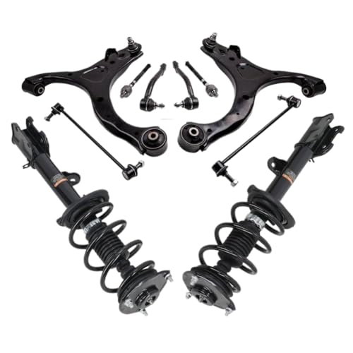 10pcs Front Struts W Coil Spring Lower Control Arms Compatible With Automotive Motorcycle Parts 2011 2012 2013