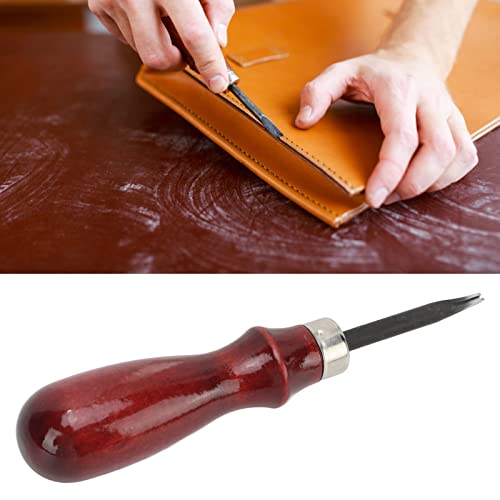 Esquiva De Borda De Couro, 1.0mm De Sândalo Brilhante De Alta Nitidez Amplamente Utilizado Chanfro D