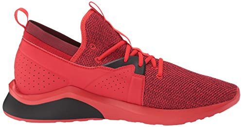 PUMA Men's Emergence Sneaker, High Risk Red Black, 10 M US