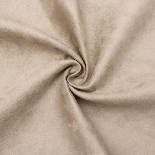 DESHOME Avana 10 metri - Tessuto al metro effetto scamosciato