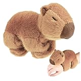 GETAJGHSD Pulsera Slap de Peluche Capibara Suave y Cómoda Muñeco de Algodón para Uso Diario y Fiestas Temáticas Accesorio Creativo y Adorable para Adultos