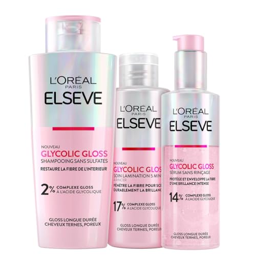 'oréal Paris Elseve Glycolic Gloss La Routine Protectrice Des Cheveux Ternes - vue 2