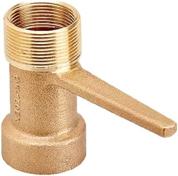Underhill Extender Valve Key Tool for Garden Water Hose, 1 Inch Quick Coupler Extender Connector, Raise Quick Coupler QK-100EX, Solid Brass