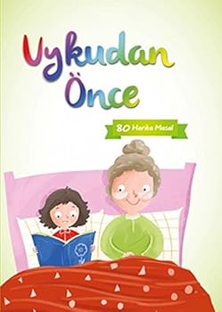 Paperback Uykudan once 80 Kisa Masal (Yesil) [Turkish] Book