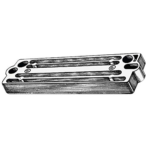 Anode barre en zinc OSCULATI stoppe l'électrolyse moteur 40/70 HP 4 temps