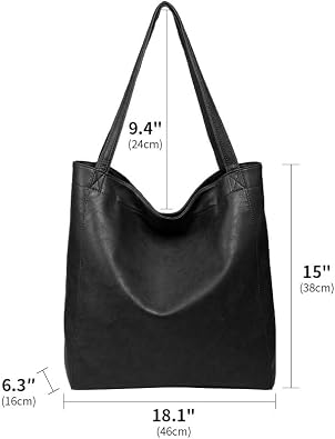 Fashion Tote Bags Purses and Handbags for Women Soft Faux Leather Purse Shoulder Bag Top Handle Satchel Bags Purse