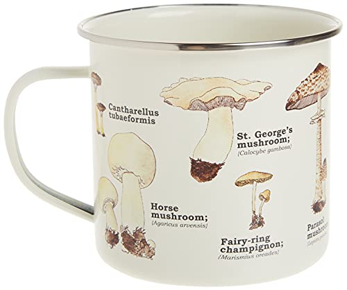 Gift Republic Gr270058 Mushroom Enamel Mug, Multi, 500 Milliliters #TOP1