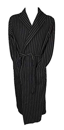 RAGNO Vestaglia da camera uomo invernale in jersey di misto cotone articolo U291NR, 384F Fantasia palma, Taglia 50