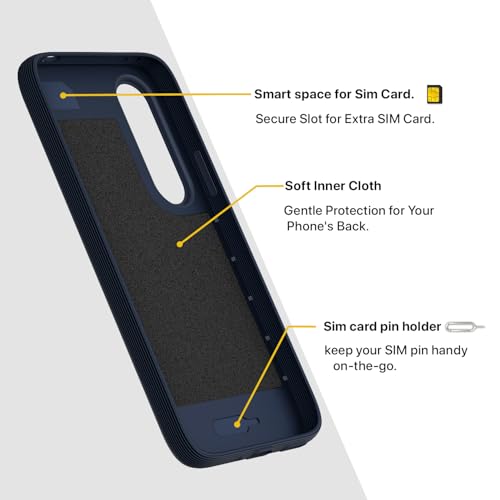 Image of Outlouders Back Cover for Vivo V70 FE 5G | Full Camera Protection | TPU Soft Flexible Shockproof Bumper Case (Blue)