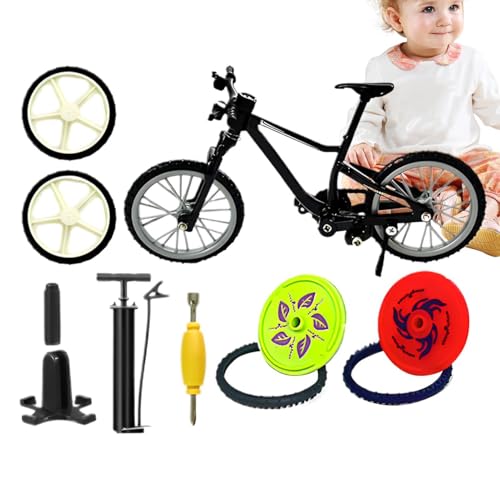 Flick Trix Finger Bike – Mini Modèle De Vélo Moulé Sous Pression, VTT De | Kit De Modification De Vélo À Doigt En De Zinc À L'échelle 1:10 | Jouet...