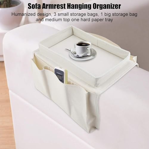 Organizador de reposabrazos de sofá impermeable para evitar manchas y caídas 5