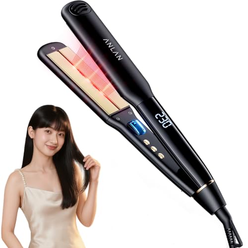 【人気雑誌掲載 】ANLAN ストレートアイロン ヘアアイロン