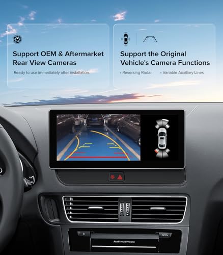 APEXNAV 10.25" CarPlay Radio for Audi Q5 SQ5 (09-17) 3G MMI Multimedia - image 9