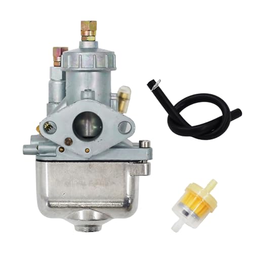 CeyKvo Vergaser 16mm 16N1-11 für Simson S50 S51 S70 DDR Mofa Moped, 1. Wahl Qualität – inkl. Vergaser Reinigungsset, Kraftstofffilter & Dichtungen