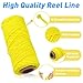 Ldbuejiaja 150ft Scubas Diving Reel Line Replacement High Strength Polyester Rope Spool Reel Line Cord for Wrecks Cave Diving