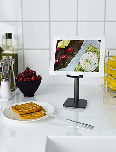 Cell Phone Stand Tablet Holder, Klearlook Adjustable Height and Angle Desk Smartphone Stand Holder (Upgrade Version Phone Stand) Compatible with Phone/Tablet Up to 10.5 Inch
