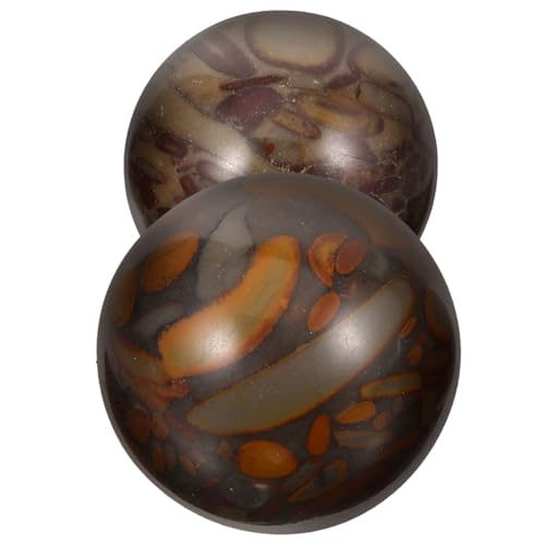 Gogogmee Chinese Handballs Practical Massage Balls Hand Hand Fitness Balls Smooth Textured Elderly Use