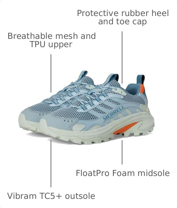Image of Merrell Womens Moab Speed 2 Vent 2k Se