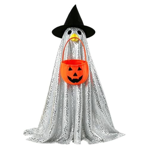 Vêtements de figurines de cour d'Halloween et déguisement d'oie de porche