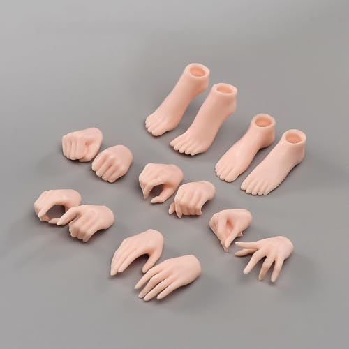 Corps féminin 1/6 action figurine avec 5 paires de mains et pieds AB001