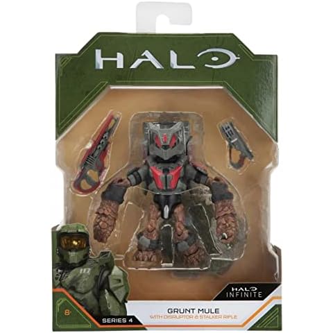 Halo Infinite Grunt Mule Action Figure Collection Cover