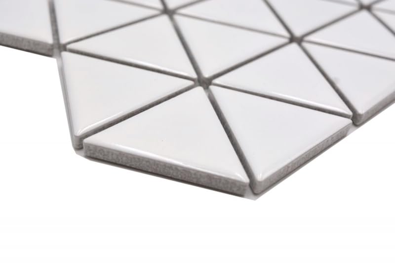 MOS13-t51_f - Mosaico de cerámica para pared de cocina, color blanco brillante