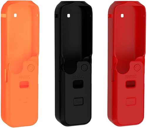 Funda protectora para DJI OSMO Pocket 3 Body Protective Cover Gimbal Silicone Cover Dust Antideslizante Funda protectora Accesorios (naranja M)