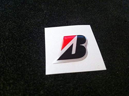 1 Pegatinas Bridgestone Letra B Sponsor Moto Coche 30MM