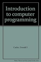 Introduction to computer programming B0006BLQ4W Book Cover