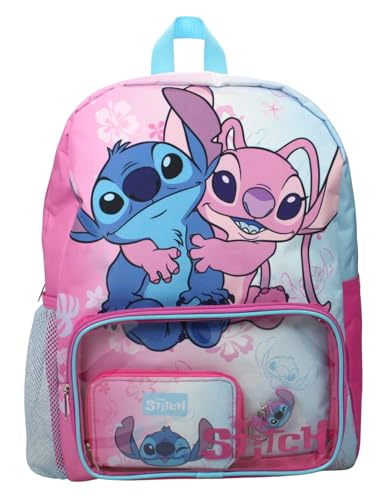 Sac à dos Stitch rose William Lamb lot de 3 évite le désordre des fournitures
