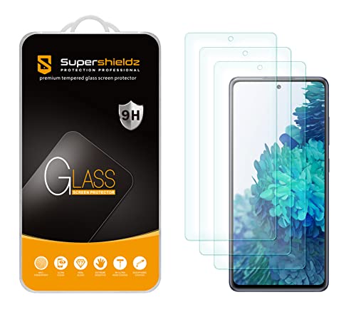 Supershieldz (3 sztuki) Szkło hartowane do Samsunga Galaxy S20 FE 5G, odporne na zarysowania, bez pęcherzyków powietrza